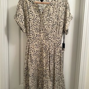 Simply Vera Wang Printed Dress - XL